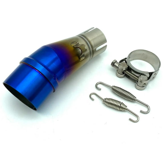 Motorcycle Middle Link Pipe Exhaust System Slip-On Adapter Parts For Kawasaki Z250 For Ninja 250 300 2013-2016