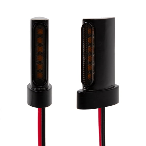 Motorcycle Mini Led Rear Turn Signal light Lamp Smoke Blinker lndicators For Softail Sportster XL 1200 883 Dyna Low Rider Bob