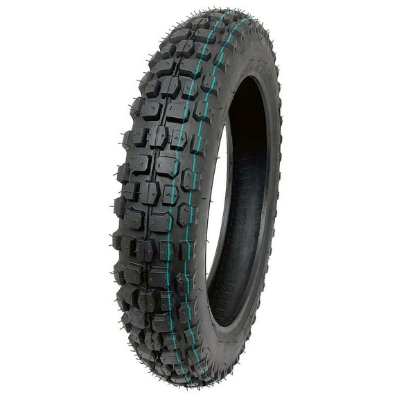 Motorcycle Mini Trail Bike 3.00-10 Front or Rear Off-Road Knobby Tread (Model P75)