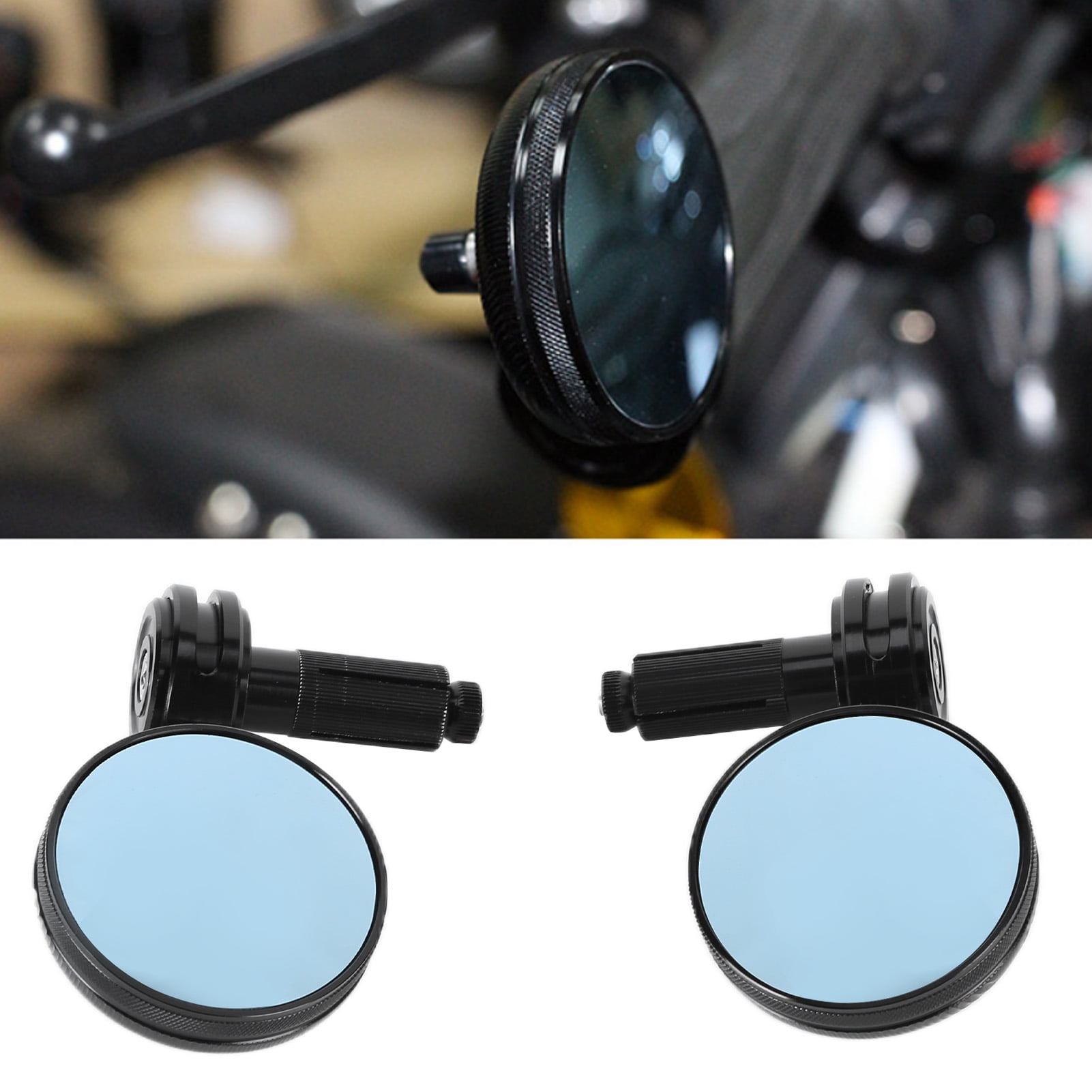 Motorcycle Mirror, CNC Process Bike Side Mirror Aluminum Alloy With 7