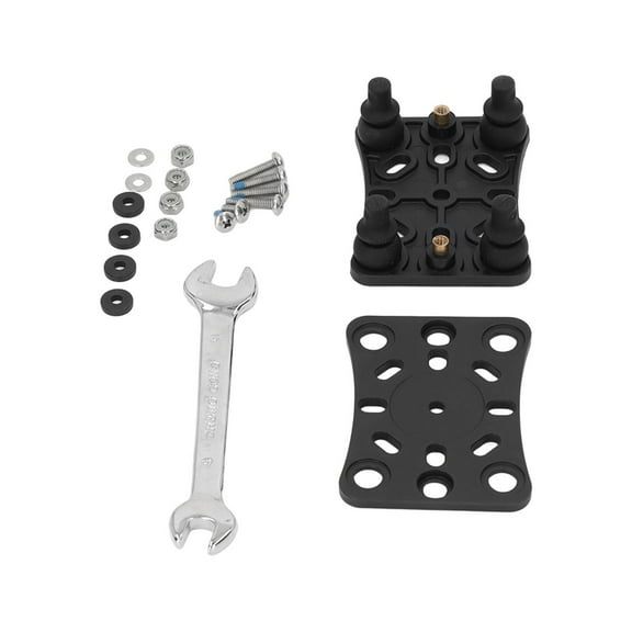Motorcycle Mobile Phone Holder Shock Absorber Bracket Buffer Black for ATV UTV