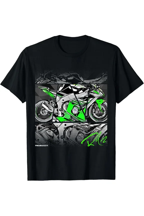 Motorcycle Model Vehicle Designed By A Rider Enthusiast Unisex T-Shirt, up to Size 5XL