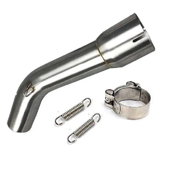 Motorcycle Modification Exhaust Middle Link Pipe Muffler For Yamaha FZ1 FZ1-N FZ1000 2006-2015 Exhaust Mid-Pipe