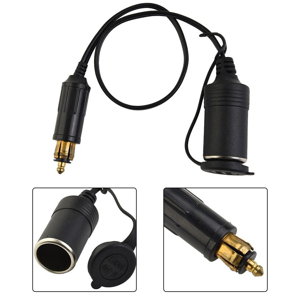 Motorcycle Moto DC 12V 24V EU Plug Motorcycle Charger Adapter Power Cord  Motorbike Handlebar Power Adapter
