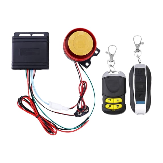 Motorcycle Motorbike Bike Anti-theft Security Alarm Sensor X4I7 Control E7F6
