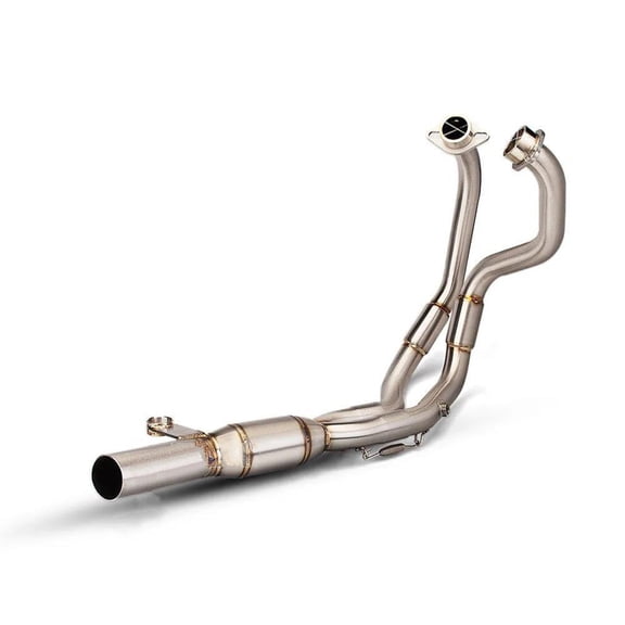 Motorcycle Muffler Full Exhaust Tube Front Middle Link Pipe System Parts For Suzuki DL250 GSX250R GSXR250