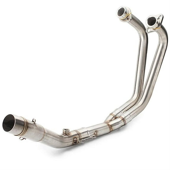 Motorcycle Muffler Middle Pipe Full System Exhaust Slip-On Link Adapter For Yamaha MT03 MT-03 YZF R3 R25 YZF-R3