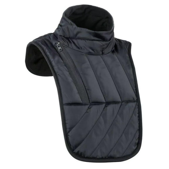 Motorcycle Neck Warmer Winter Windproof Neck Cover, Thermal Polyester Gaiter with Zipper for Cold Weather Riding