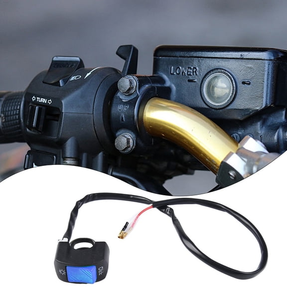 Motorcycle ON-OFF Button Handlebar Mount Dirt Bike Light Switch