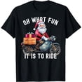 thumbnail image 1 of Motorcycle Oh What Fun It Is To Ride - Christmas Motorbike T-Shirt, 1 of 3