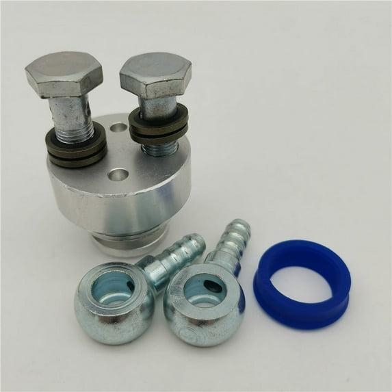 Motorcycle Oil Cooler System Adapter For GY6 100cc 125cc 150cc Scooter Engine