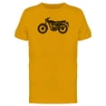 thumbnail image 1 of Motorcycle On A White   Art T-Shirt Men -Image by Shutterstock, Male 3X-Large, 1 of 2