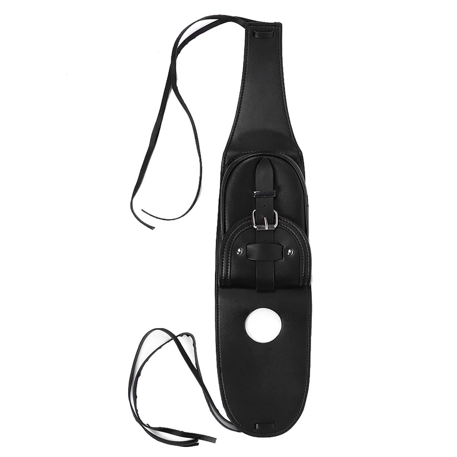 Motorcycle PU Leather Fuel Tank Cover Panel Pad Bib Bag Pouch Fit for XL 883 1200