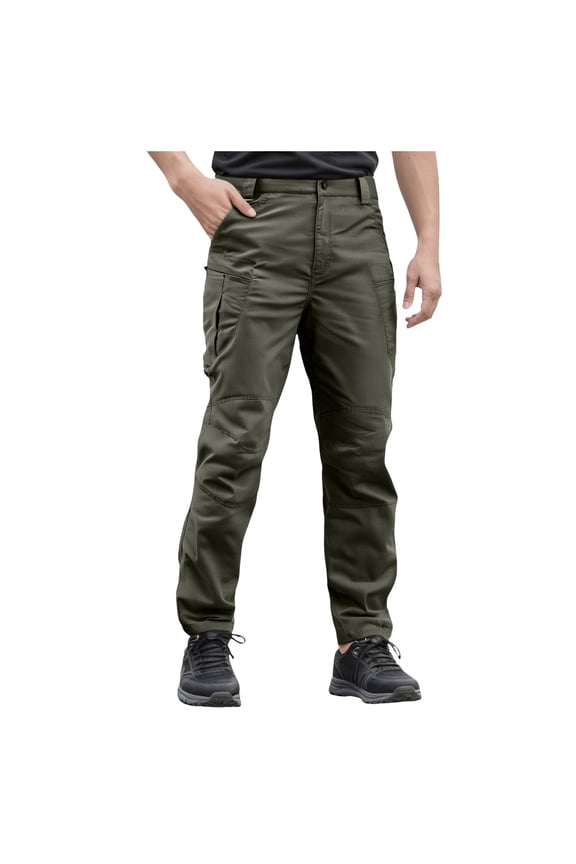 Motorcycle Pants Ripstop Pants For Men Tactical Cargo Pants for Men Outdoor Waterproof Quick Dry Hiking Pants Baggy Ripstop Work Multi Pocket Overalls Pant