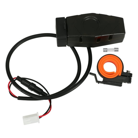 LITINKIMI Motorcycle Phone Charger Plastic 1 Set 3.5X1.5X1.1In