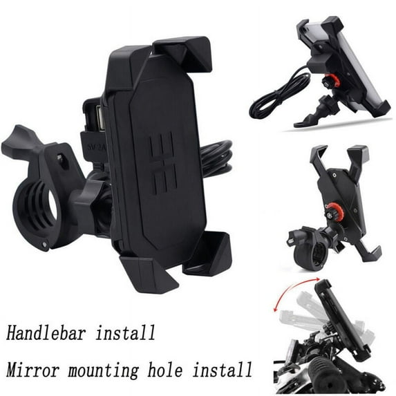 Motorcycle Phone Holder For Honda PCX150 on Blackline Breakout Cross Bones Dyna