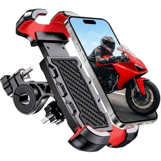 IRuiYinGo Motorcycle Phone Mount Bike Phone Holder, 360° Rotatable Bicycle Scooter Handlebar Phone Holder Mount for 4.7"-7" Cell Phones