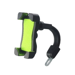 Motorcycle Phone Mount, Bike Phone Holder Upgraded Installation Handlebar/Rearviews Clip for Bicycles Scooters