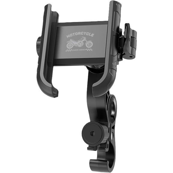 Motorcycle Phone Mount, Handlebar Clamp Holder