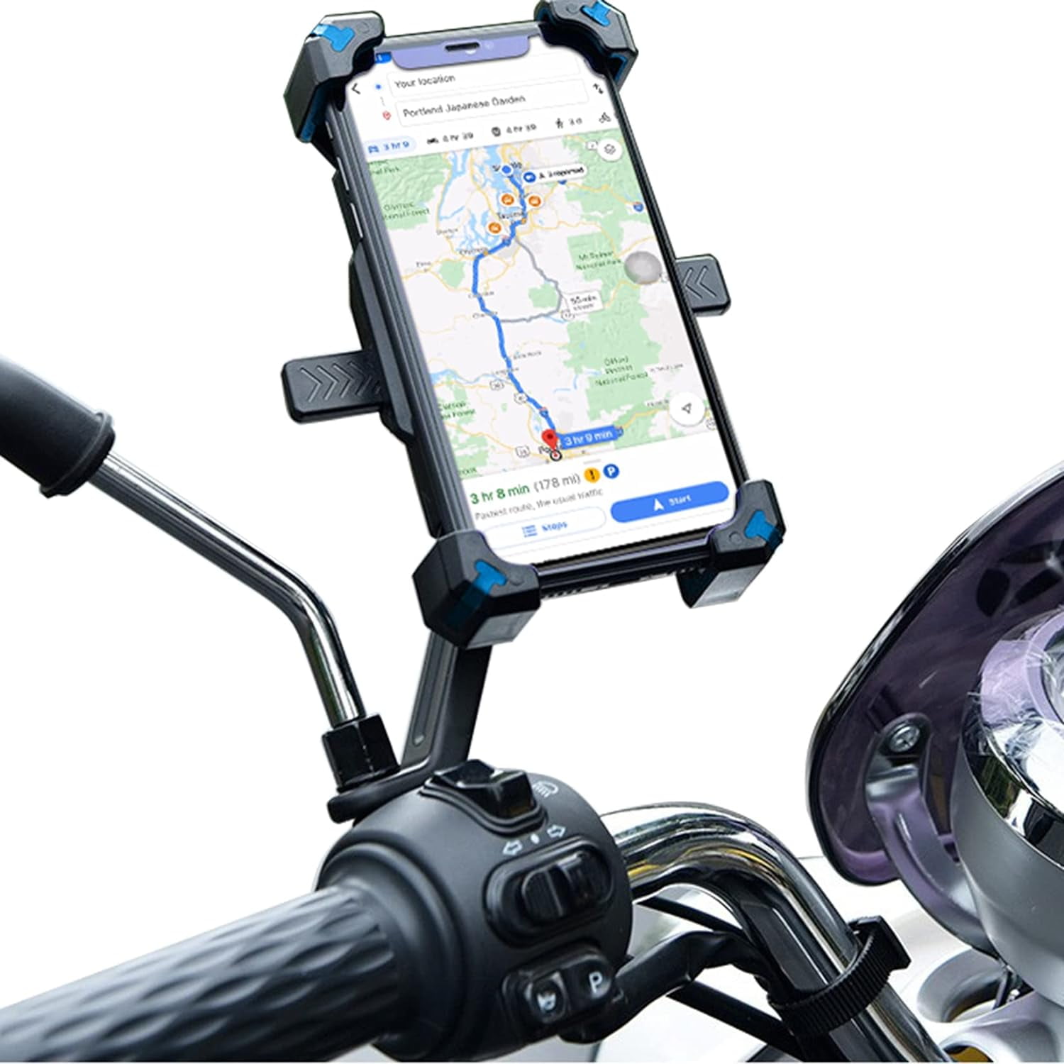 Phone holder for scooty sale