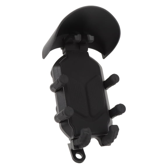 Motorcycle Phone Mount with Vibration Dampener and High Speed Safety Lock Adjustable Rear View Mirror Cell Phone Holder Bracket Fits 4.7 to 7.2 Inches / 11.9 to 18.3 cm Smartphones Scooter ATV