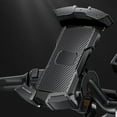 thumbnail image 1 of Motorcycle Phone Support, Navigation Bracket, Plastic Material, No-Shaking Design, One Second Installation Removal, 360° Rotation, Anti-Slip Shockproof, One-Click Lock, Fits 4.5-7 Inch Phones, 1 of 6