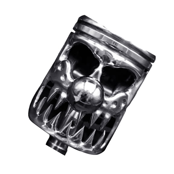 Motorcycle Piston Unique Stainless Steel Skull Design Skull Shape Shifter Knob Car ShiftHead Shifting Lever Handle