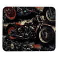 thumbnail image 1 of Motorcycle Printed Square Mouse Pad Desk Mat, Non-Slip Rubber Bottom Gaming Mouse Mat for Office, 8.3x9.8 Inch, 1 of 6