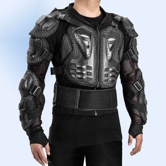 Motorcycle Protective Jacket Armor, Motocross Riding Gear, ATV Dirt Bike Chest Spine Protector