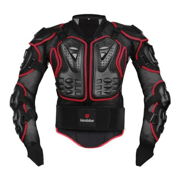Motorcycle Protective Jacket Black XXXXXL