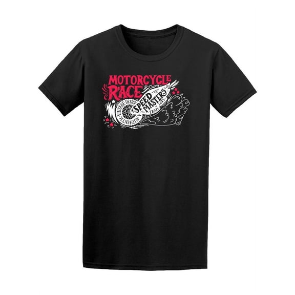 Motorcycle Race Speed Racers Tee Men's -Image by Shutterstock