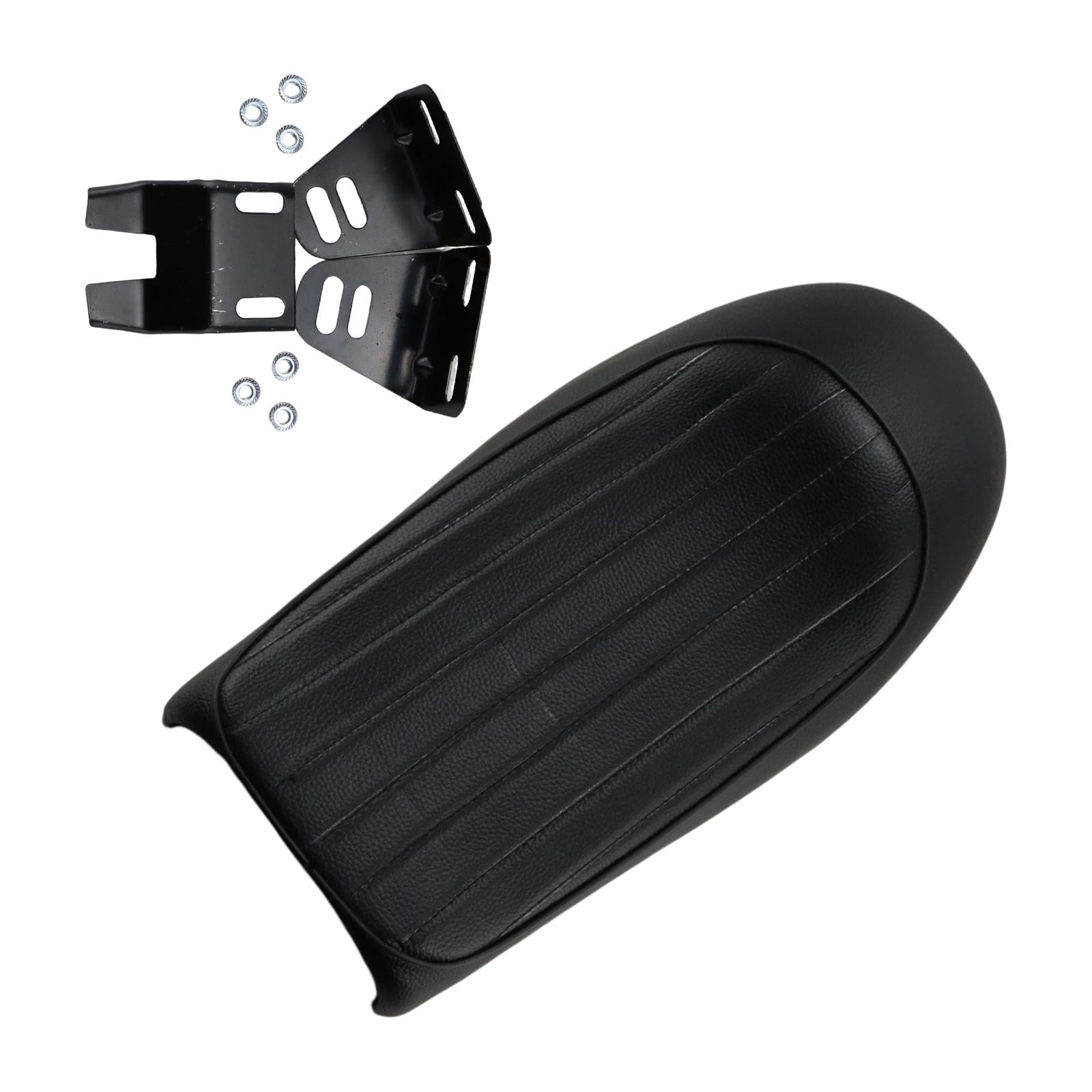 LAM Motorcycle Seat Siège de Moto en Cuir PU Racer Selle Vintage Siège