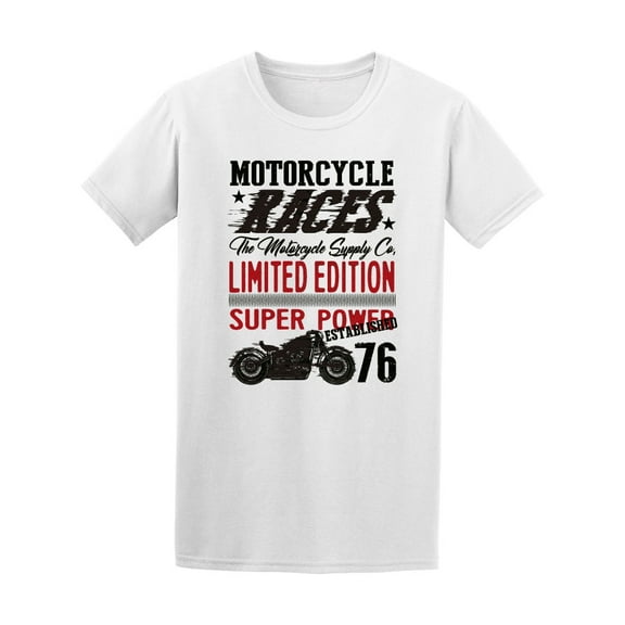 Motorcycle Races Super Power Tee Men's -Image by Shutterstock