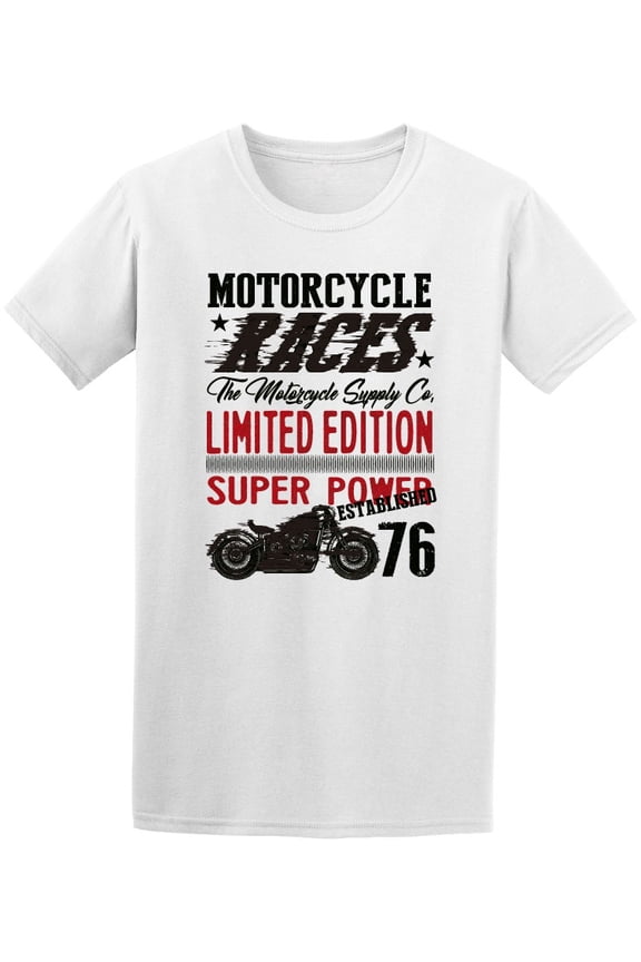 Motorcycle Races Super Power Tee Men's -Image by Shutterstock