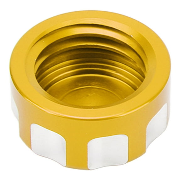 Motorcycle Radiator Cap, Aluminum Alloy Motorcycle Radiator Water Tank Cap for DESERTX XDIAVEL 1262 2016 To 2018(gold)