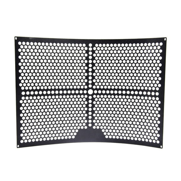 Motorcycle Radiator Cover Hexagonal Hole Honeycomb Radiator Grill Protective Cover Compatible for F900R F900XR Models Black