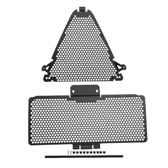 Motorcycle Radiator Grille for Ducati Streetfighter V2 2022-2024 Aluminum Alloy Motorcycle Radiator Guard Cover Screw Gasket Rubber Stopper 1 Set