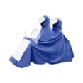 thumbnail image 1 of Motorcycle Rain Gear Dual Hoods Full Coverage Rain Suit for Men Women Motorbike Scooter Pillion Riding Rain Cape Adult Size Commuter Wet Weather Protective Rain Coat, 1 of 5
