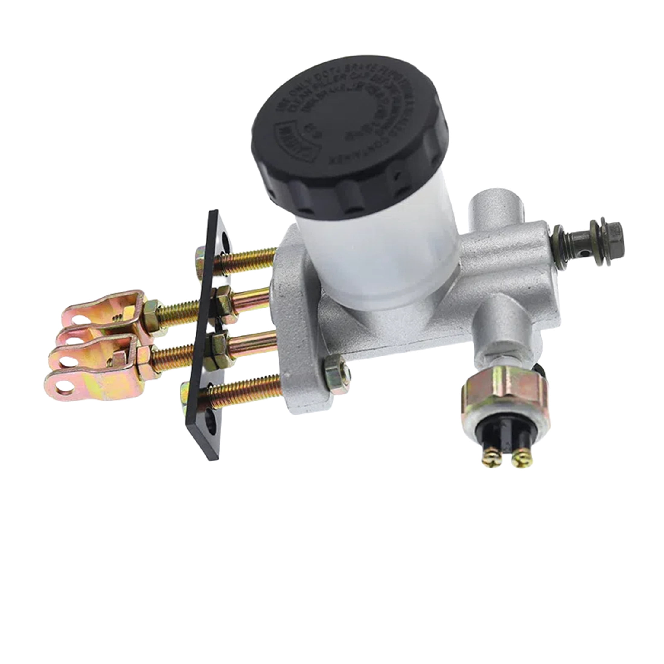 M MATI Rear Brake Caliper For Kandi 110 125 150 200 250 Spider Viper Go-Kart ATV Dune Buggy - Includes Pads & Parking Brake Arm