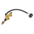Motorcycle Rear Brake Pump Master Cylinder Kit Hydraulic with Reservoir