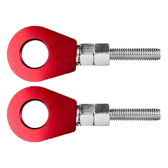 Motorcycle Rear Chain Tension Regulator Aluminum Alloy Chain Adjuster Smooth Riding Optimizer Tool Set