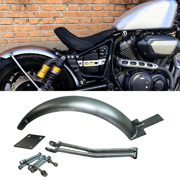 Motorcycle Rear Fender Guard Mudguard Kit Set For Yamaha XV950 2014-2023
