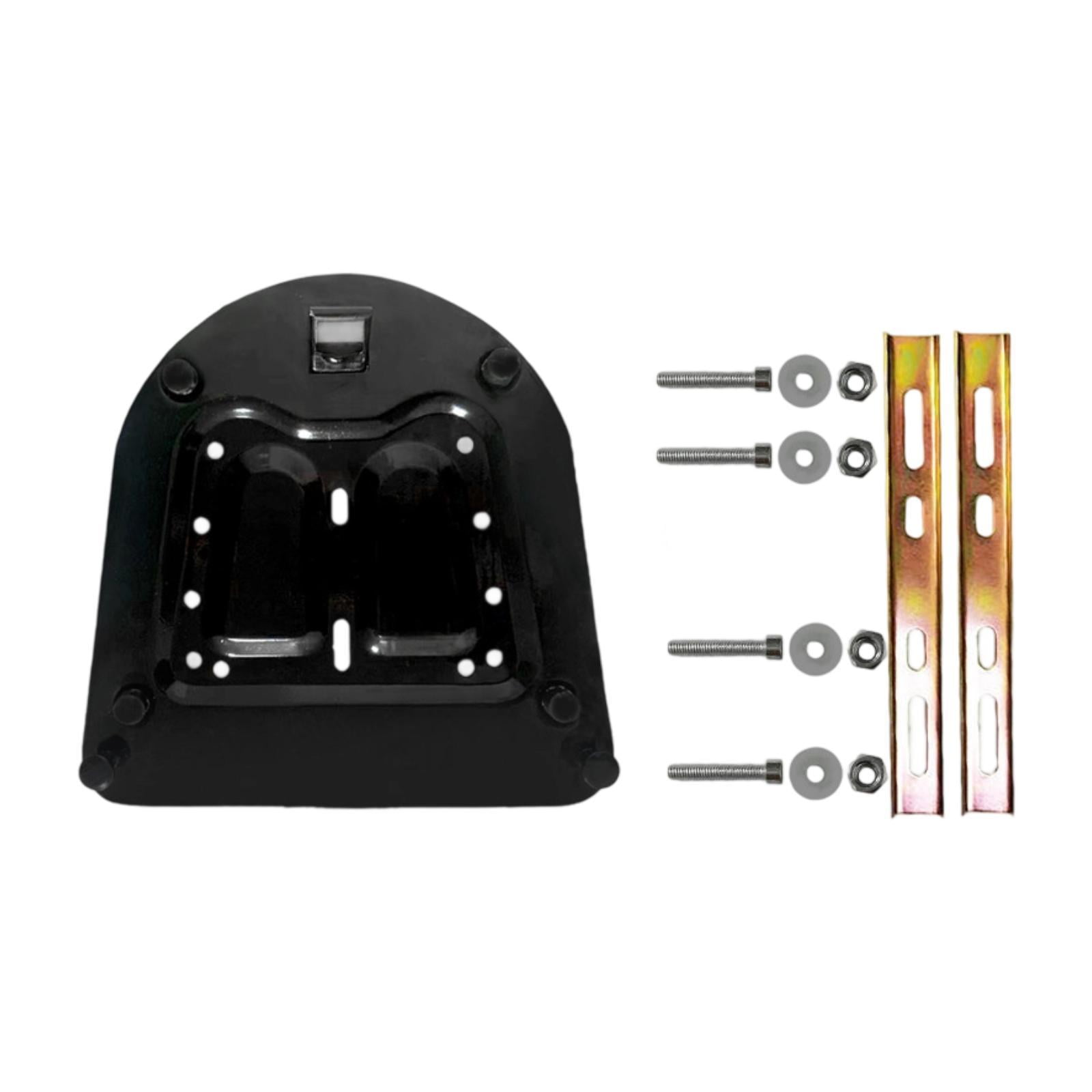 Motorcycle Rear Luggage Rack Tail Box Rack Cargo Holder Lightweight ABS ...