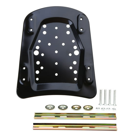 Motorcycle Rear Luggage Rack, Trunk Base Plate Motorcycle Tail Box Pad Base Stamping Bottom Plate Mount Rack