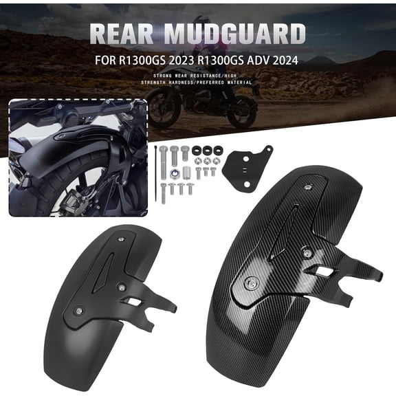 Motorcycle Rear Mudguard Extender Extension Bracket Replacement for R1300GS R1300 GS 2023-2025 R1300GS ADV 2024 2025 Wheel Mudguards Splash Guard Cover