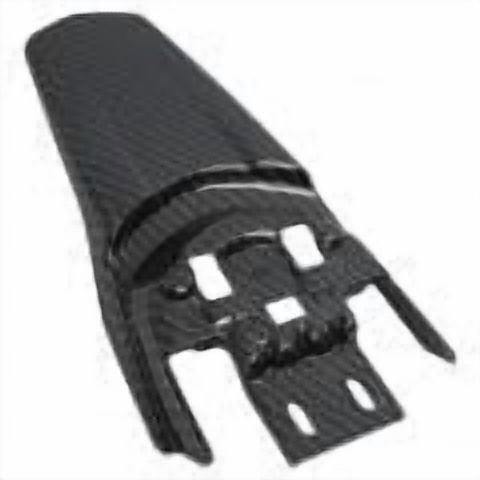 Motorcycle Rear Mudguard Protective Carbon Fiber Pattern Sturdy Rear Mudguard Protector Replacement for SurRon Light Bee X S