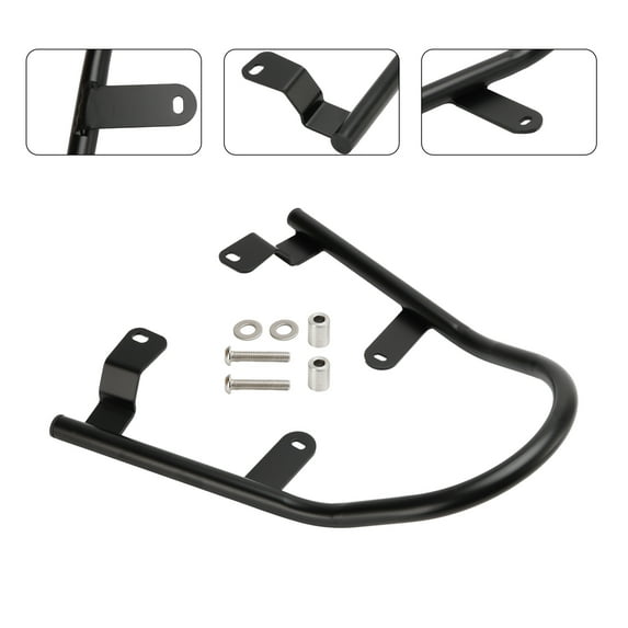 Motorcycle Rear Passenger Armrest Hand Holder Black fit for Yamaha XSR 700 2017-2022