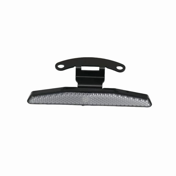 Motorcycle Rear Reflector Bracket Universal Rear License Plate Number License Plate Bracket (Clear)