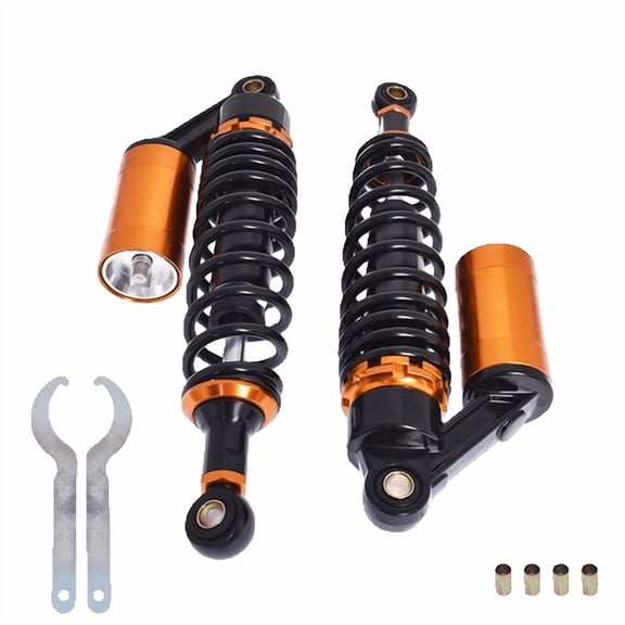 Motorcycle Rear Shock Absorber, 12.5" 320mm Air Suspension, Compatible with Honda CB/CM/VTX Models