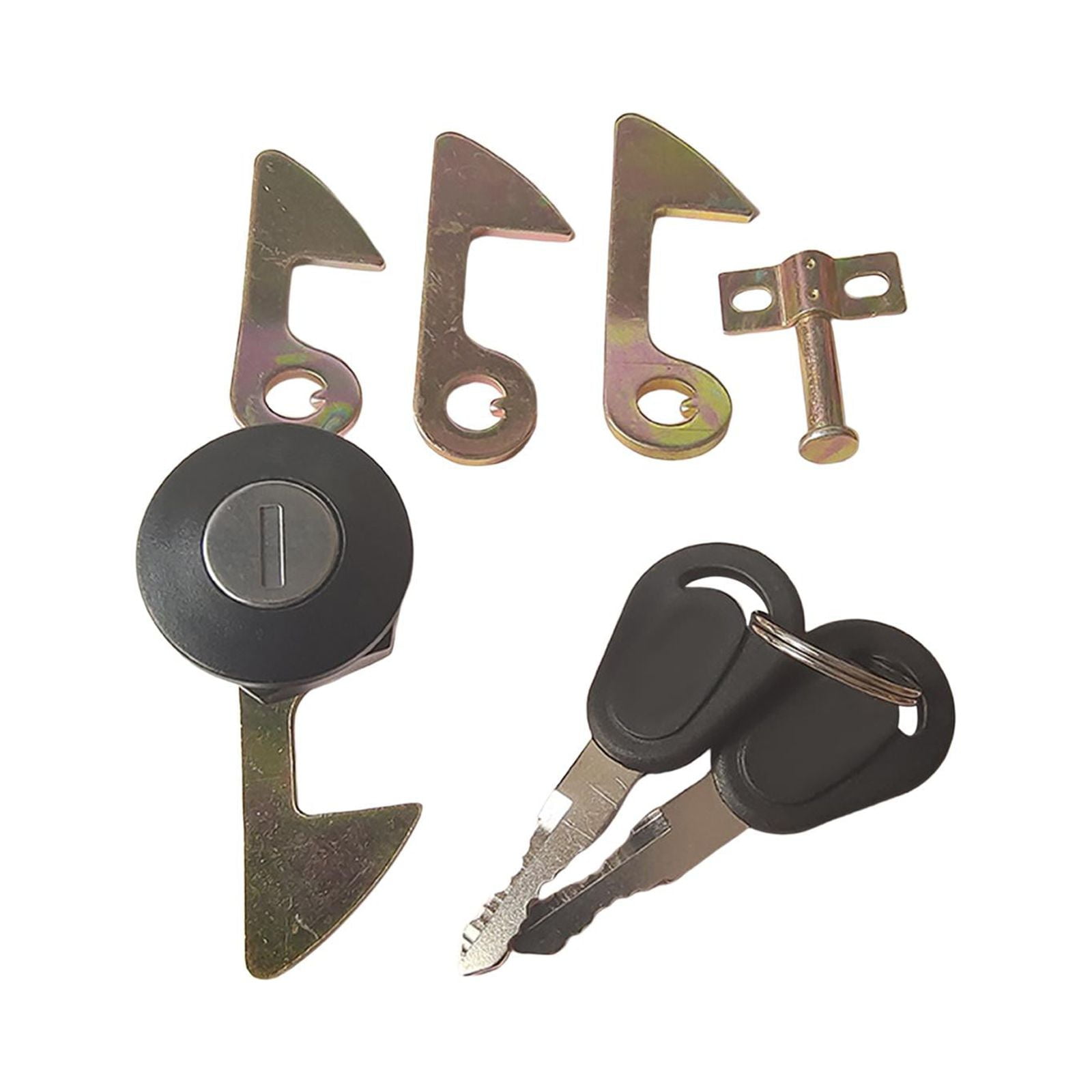 Motorcycle Rear Trunk Lock Accessories 2 Keys Durable Fittings Professional Replacement Spare Parts Storage Trunk Lock for Scooter